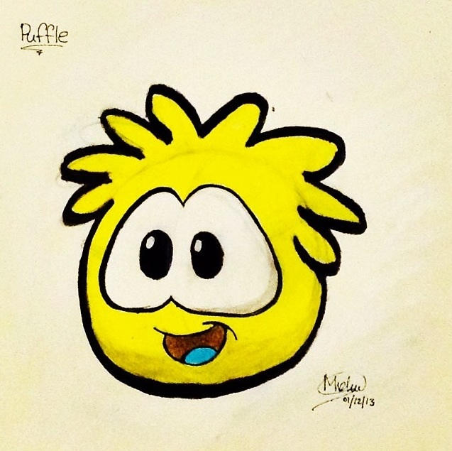 Puffle! by horsesrock847 on DeviantArt