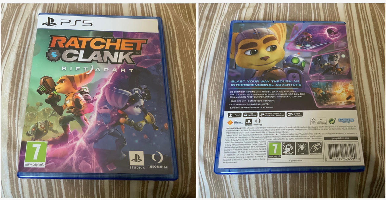 PS5- Ratchet & Clank Rift Apart 