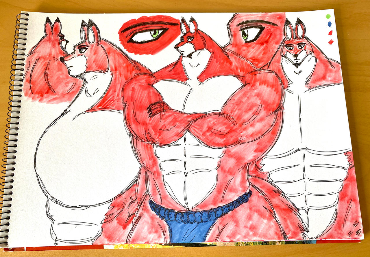 Fox Rabbit Fursona Fox Fursona Repost by MuscleRabbit9090 on DeviantArt