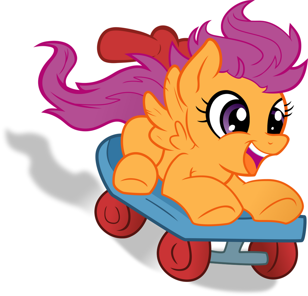 Scootering Scootaloo