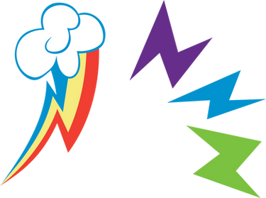 Rainbow Power Cutie Mark: Rainbow Dash