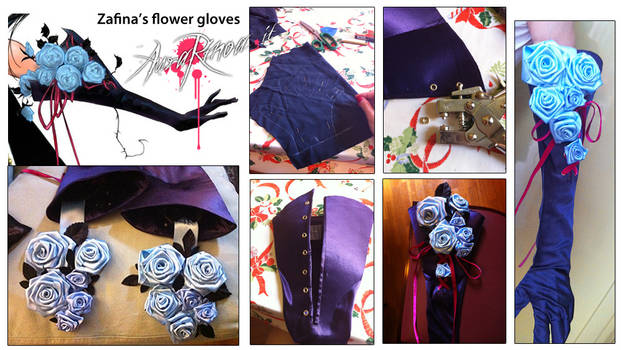 Zafina Gloves Collage