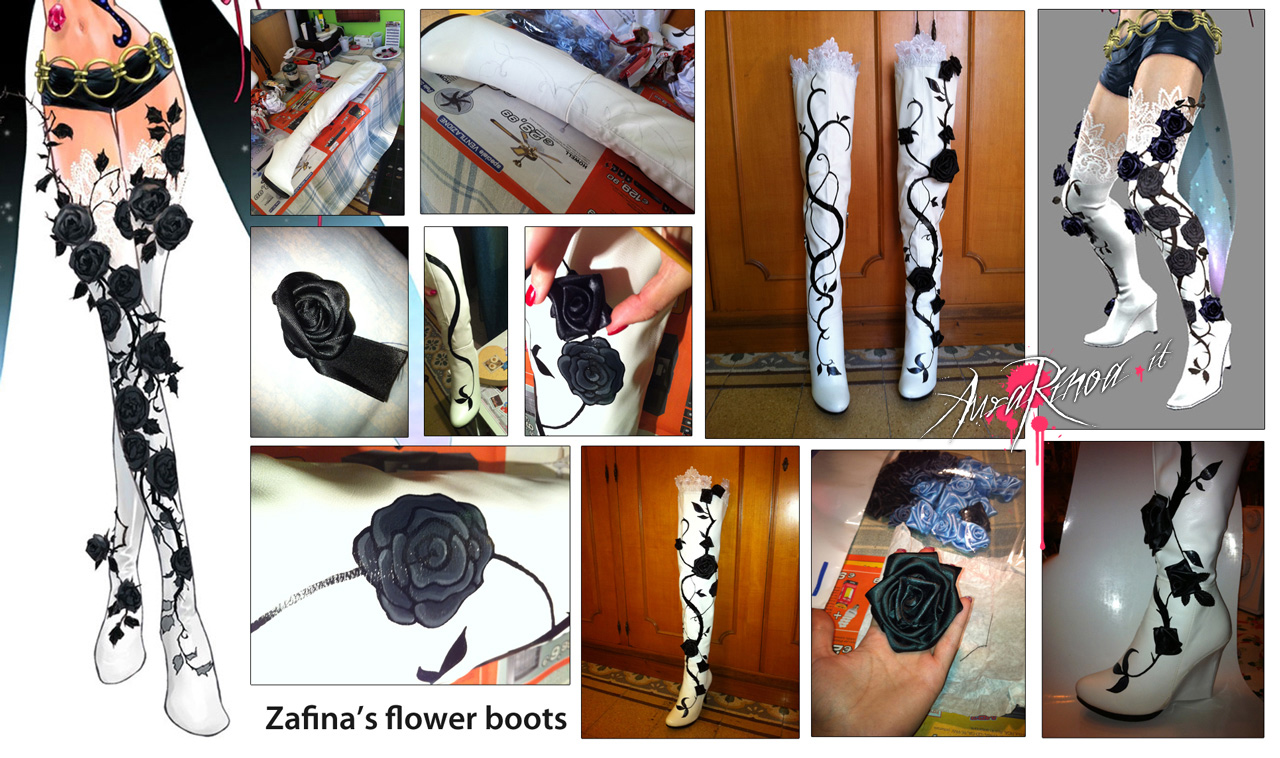 Zafina Boots Collage