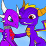 Skylander Spyro And Cynder