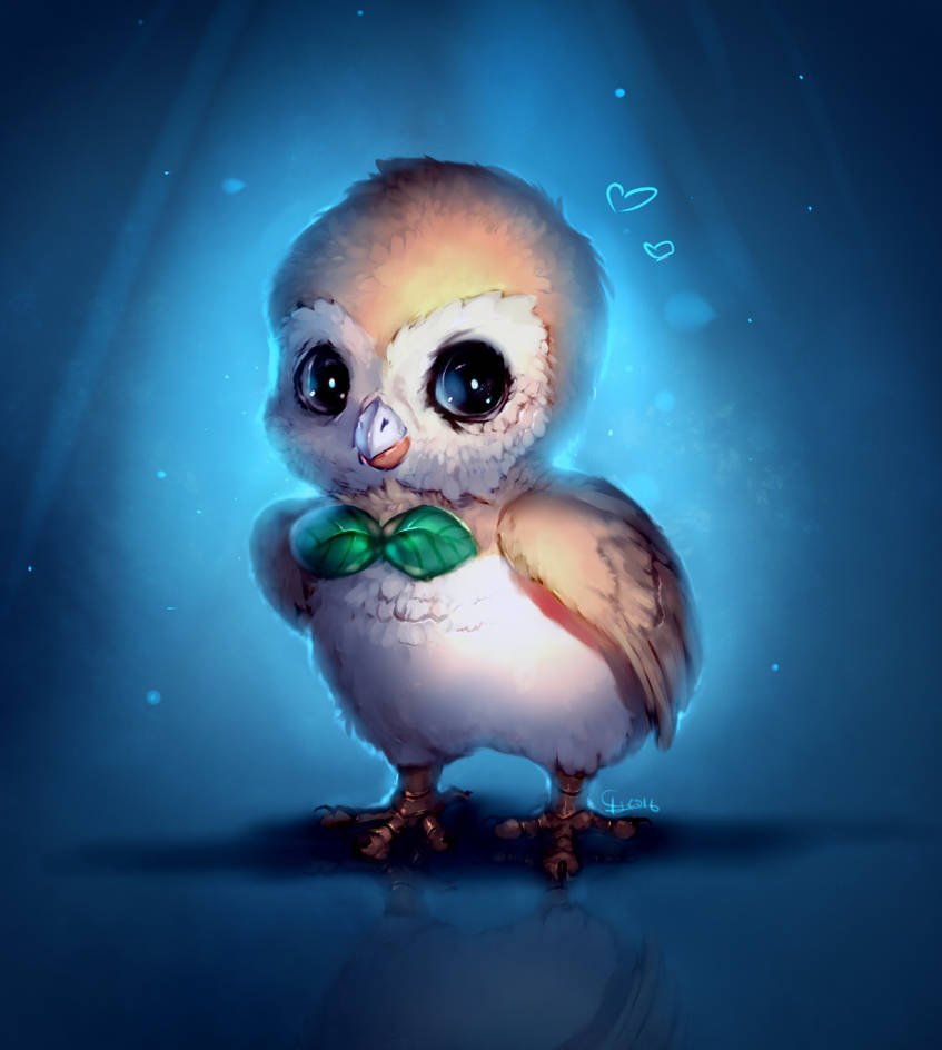 //Pokemon// Rowlet by Scyrina on DeviantArt
