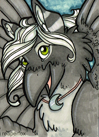 [sketch card commission] - Corvii!