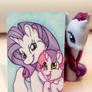 Rarity and Sweetie Belle ACEO sketch card!