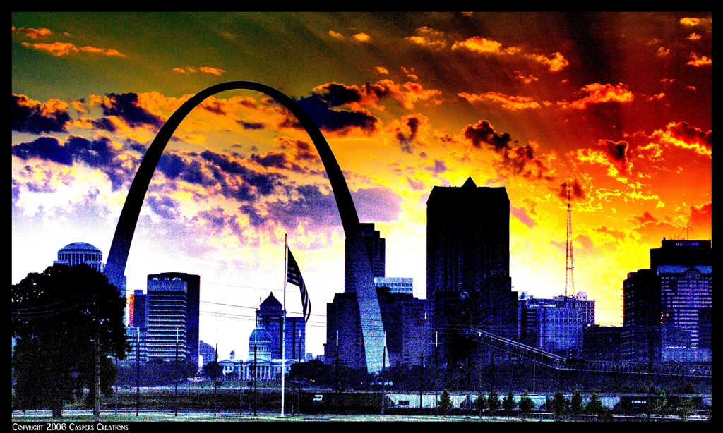 St. Louis Sunset HDR
