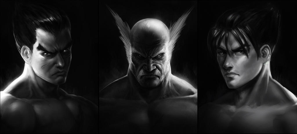 Tekken Portrait Sketches