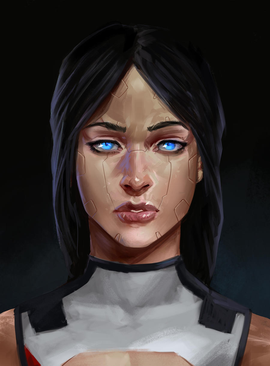 Android Portrait by SalvadorTrakal on DeviantArt