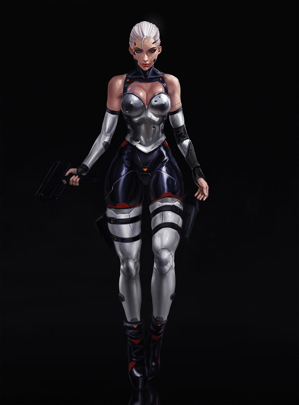 Cyberpunk Assassin by SalvadorTrakal Adult Pictures