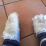 Furry Toe socks