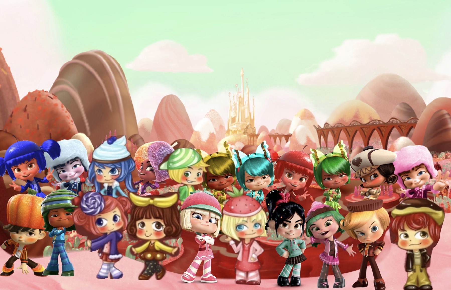 Sugar rush racers by Deinibro on DeviantArt