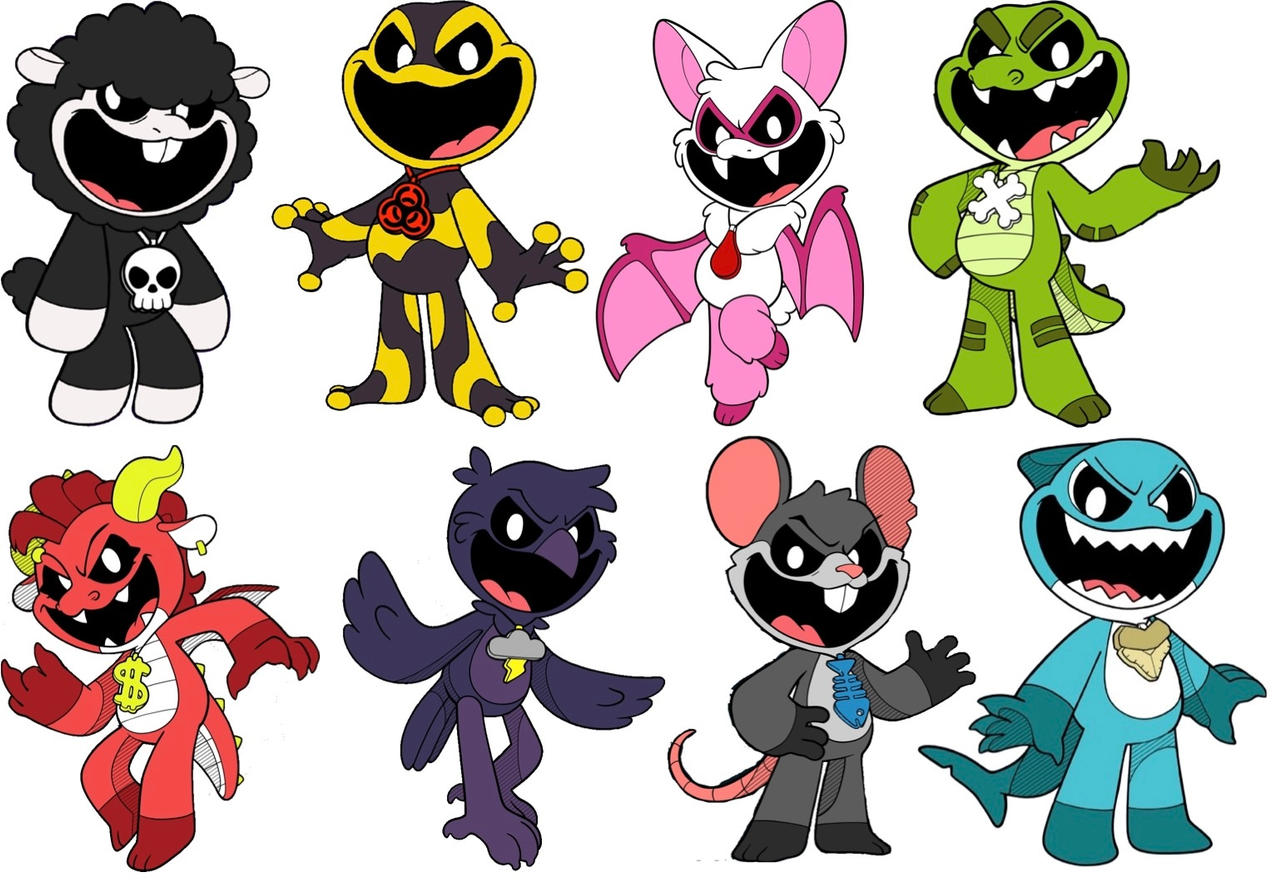 Dark Critters All the Nightmare Critters by Deinibro on DeviantArt