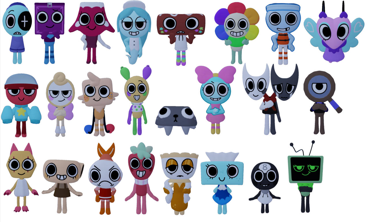 Dandys World All Characters By Deinibro On DeviantArt dandys-world-all-characters-by-deinibro-on-deviantart