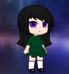 a human all engines go Emily in gacha club