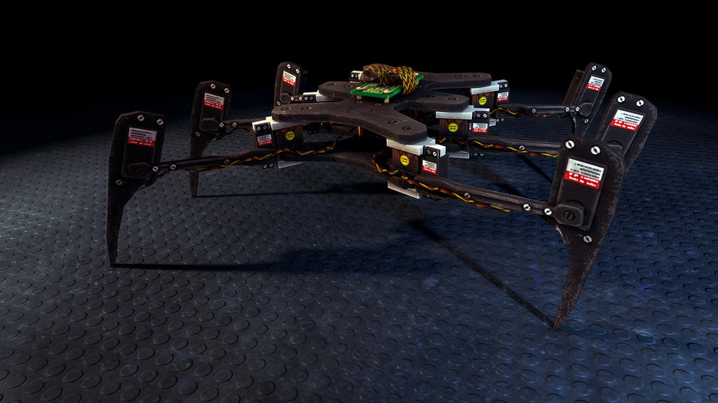 Biomimicry Insect Robot Rendering by ToTac on DeviantArt