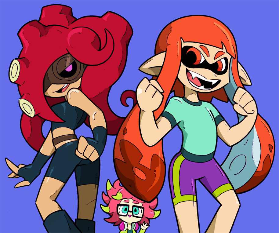Splatoon Figure Deviantart Splatoon by Shenaniganza on DeviantArt
