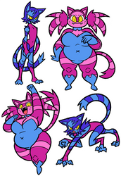 Catgirl Character Design Commission