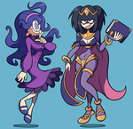 COMMISSION: Tharja and Hex Maniac
