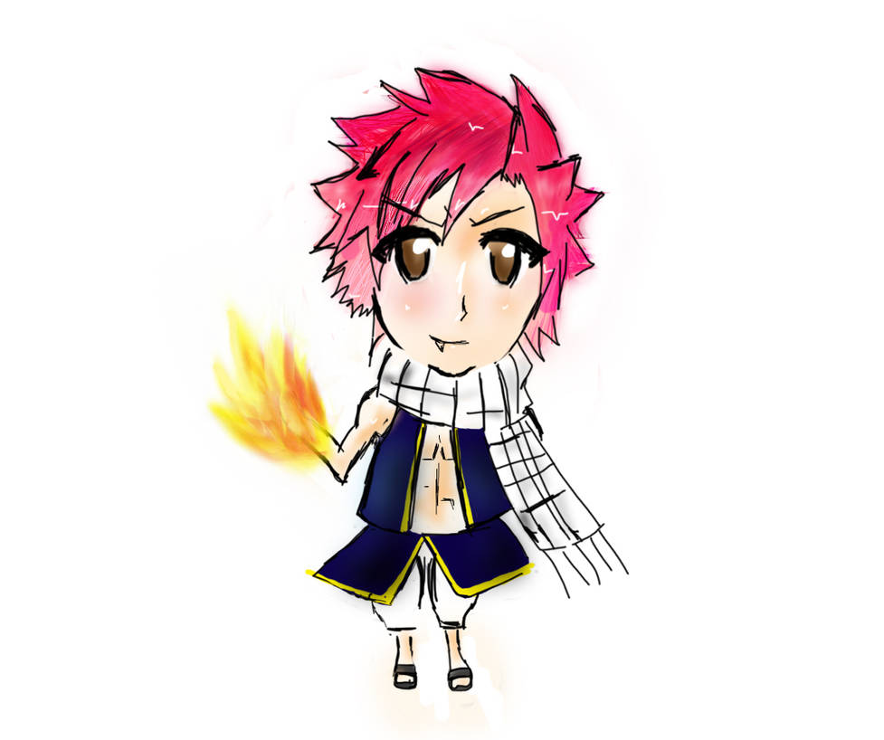 natsu dragneel chibi version by shiv0611 on DeviantArt