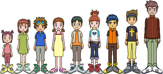 Tamers Cast by alishokie on DeviantArt
