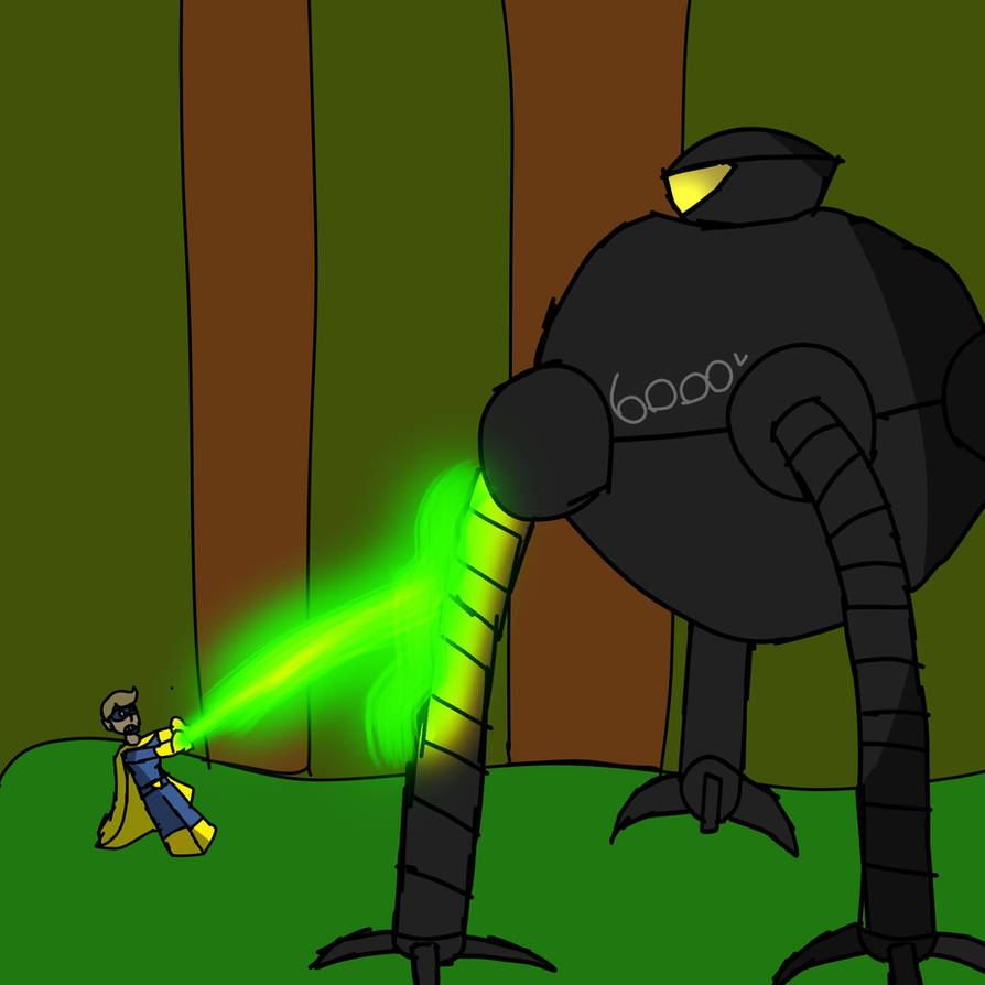 Exploding Dradedroid Gamma jack vs omnidroidv6 by BonksZing231 on DeviantArt