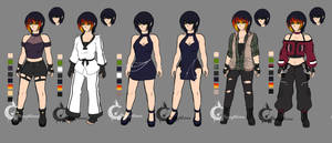 Agni Outfits Ref Sheet