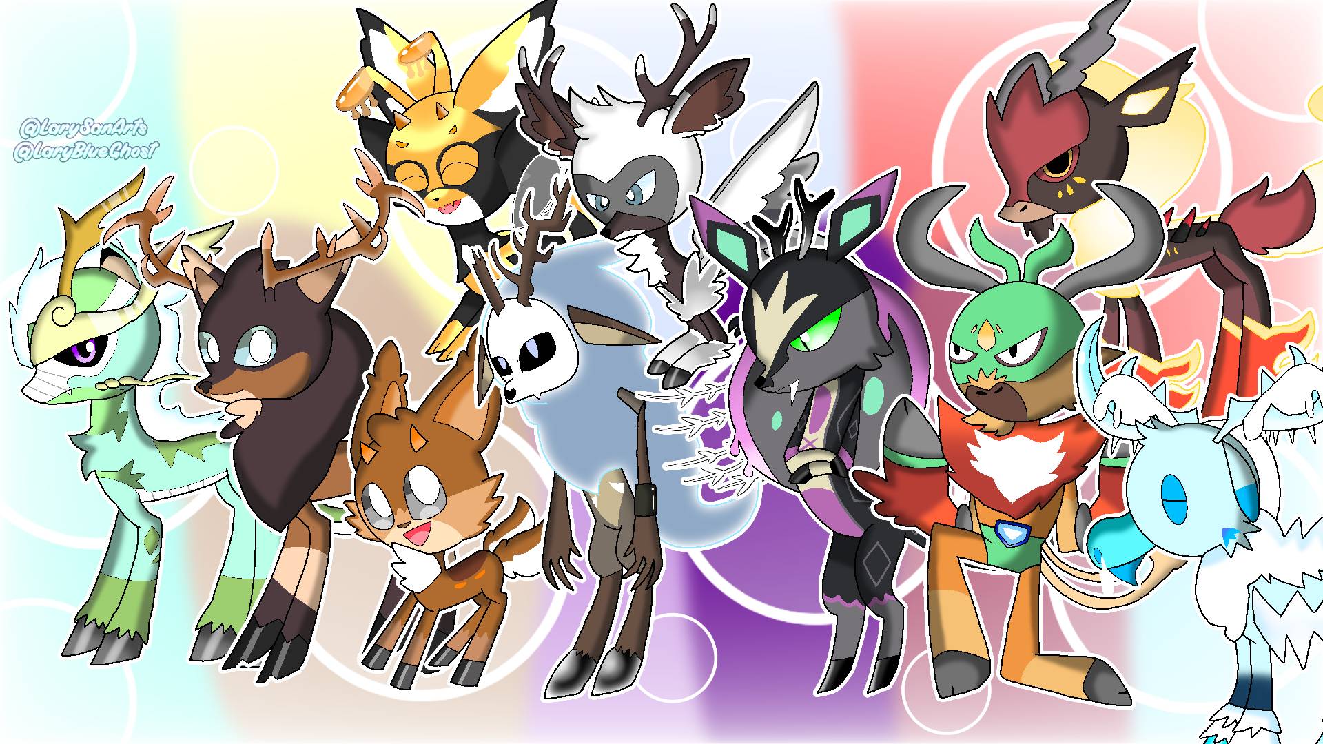 Vari's Evolutions (Loomian Legacy) (LaryBlueGhost) by LaryBlueGhostArts ...