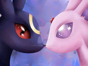 Umbreon x Espeon