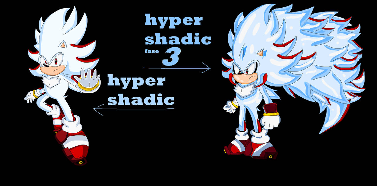 Hyper Shadic vs Hyper shadic fase 3 art work by supershamoroniel on ...