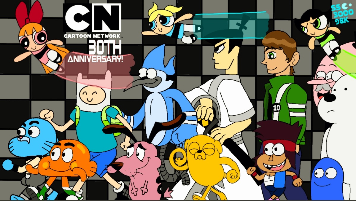 30 years of cartoon Network!! by supershamoroniel on DeviantArt