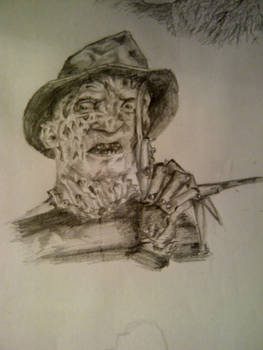 Freddy Krueger ( Close up from horror montage)