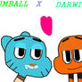 Gumball and Darwin in love