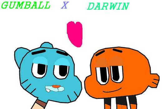 Gumball and Darwin in love