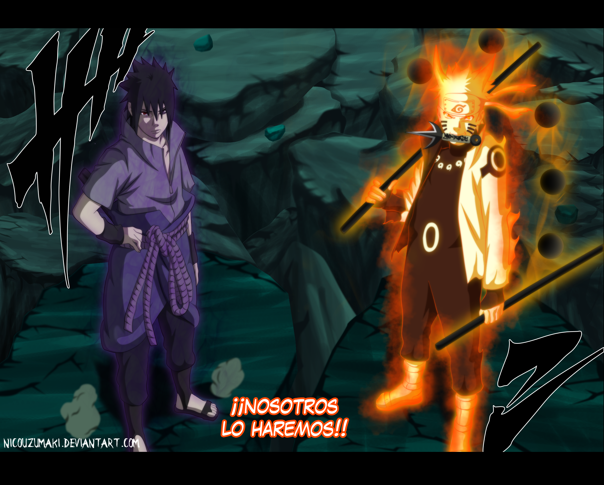 Nosotros lo haremos-NARUTO MANGA 673