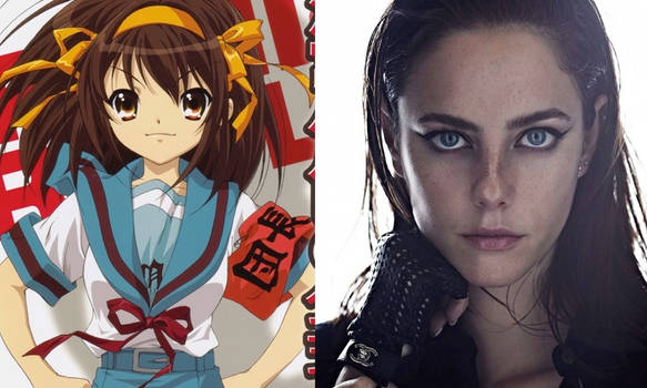 Kaya Scodelario as Haruhi (Haruhi Suzumiya)