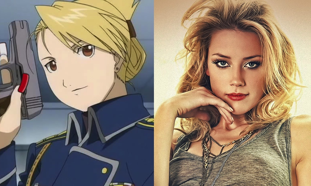 Amber Heard as Riza Hawkeye (FMA)