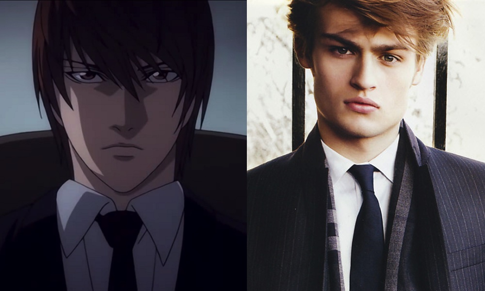 Douglas Booth as Light Yagami (Death Note)