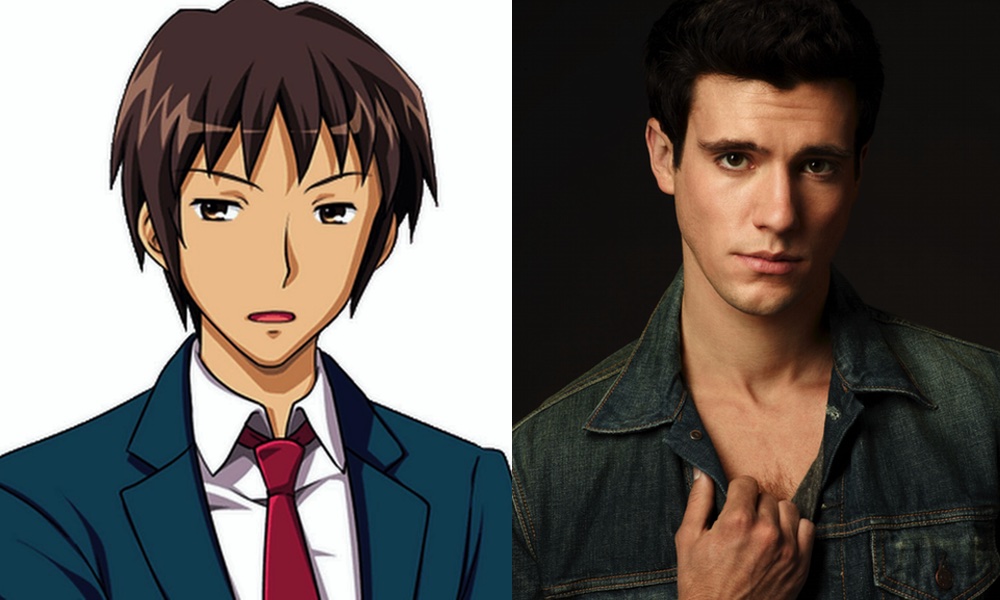 Drew Roy as Kyon/John Smith (Haruhi Suzumiya)