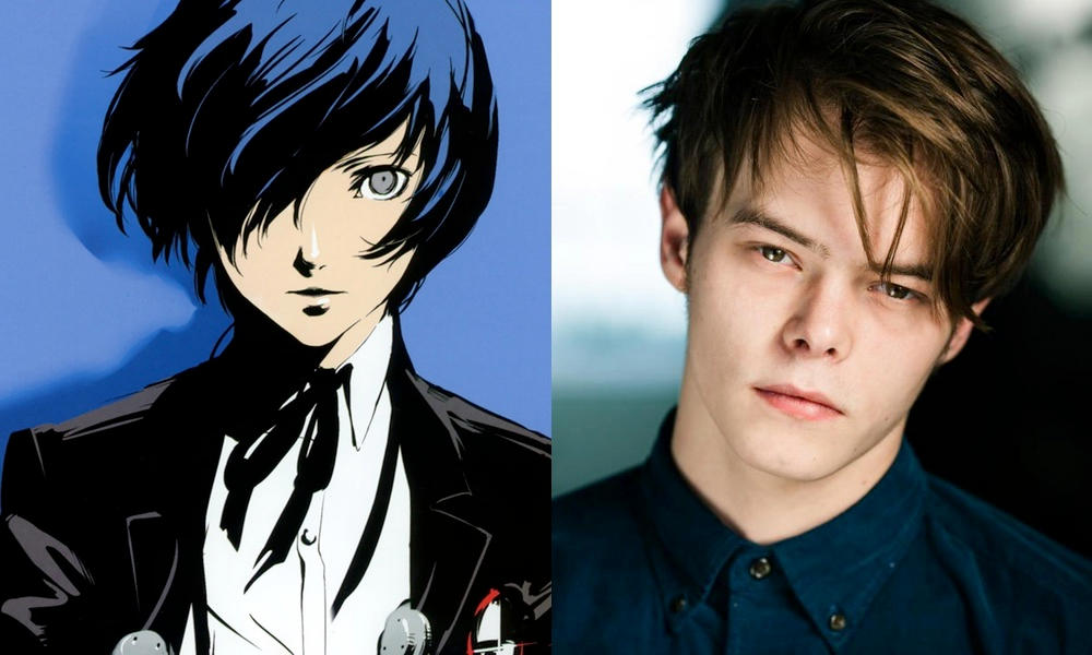 Charlie Heaton as Makoto Yuki (Persona 3) by attaturk5 on DeviantArt
