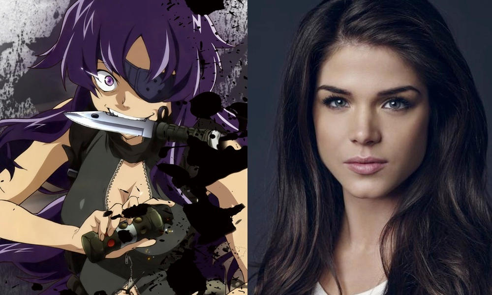 Marie Ryu Marie Avgeropoulos as Uryuu (Mirai Nikki) by attaturk5 on DeviantArt