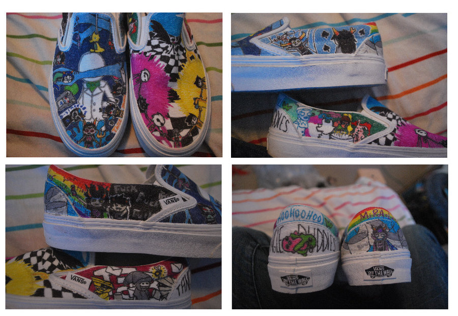 Homestuck shoes Finished