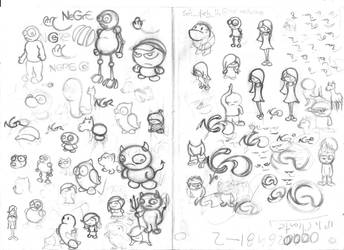 Little characters 1 - Sketch 9