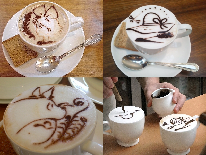 Coffee Art of Studio Ghibli