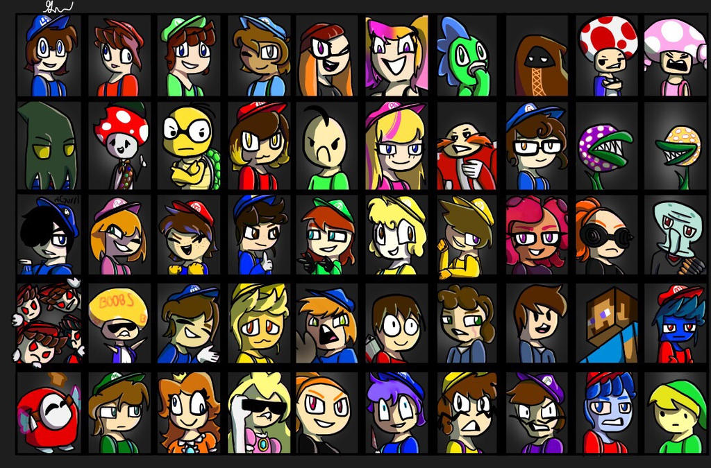 Smg4 As Fnaf Ucn Roster By Smsgab1611 On Deviantart