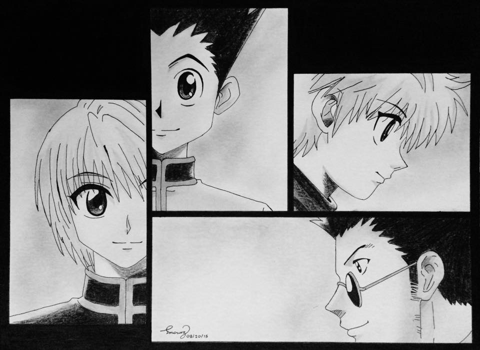 Anime hunter x hunter manga kurapika leorio gon fricks killua zola