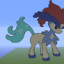 Keldeo Minecraft Pixel Art