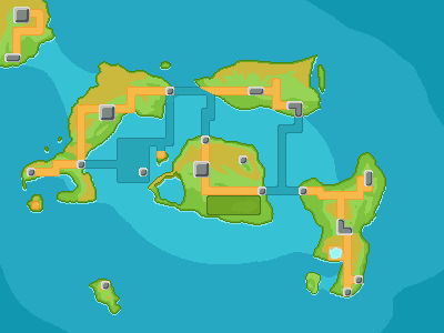 Pokemon fangame map by Acireld on DeviantArt