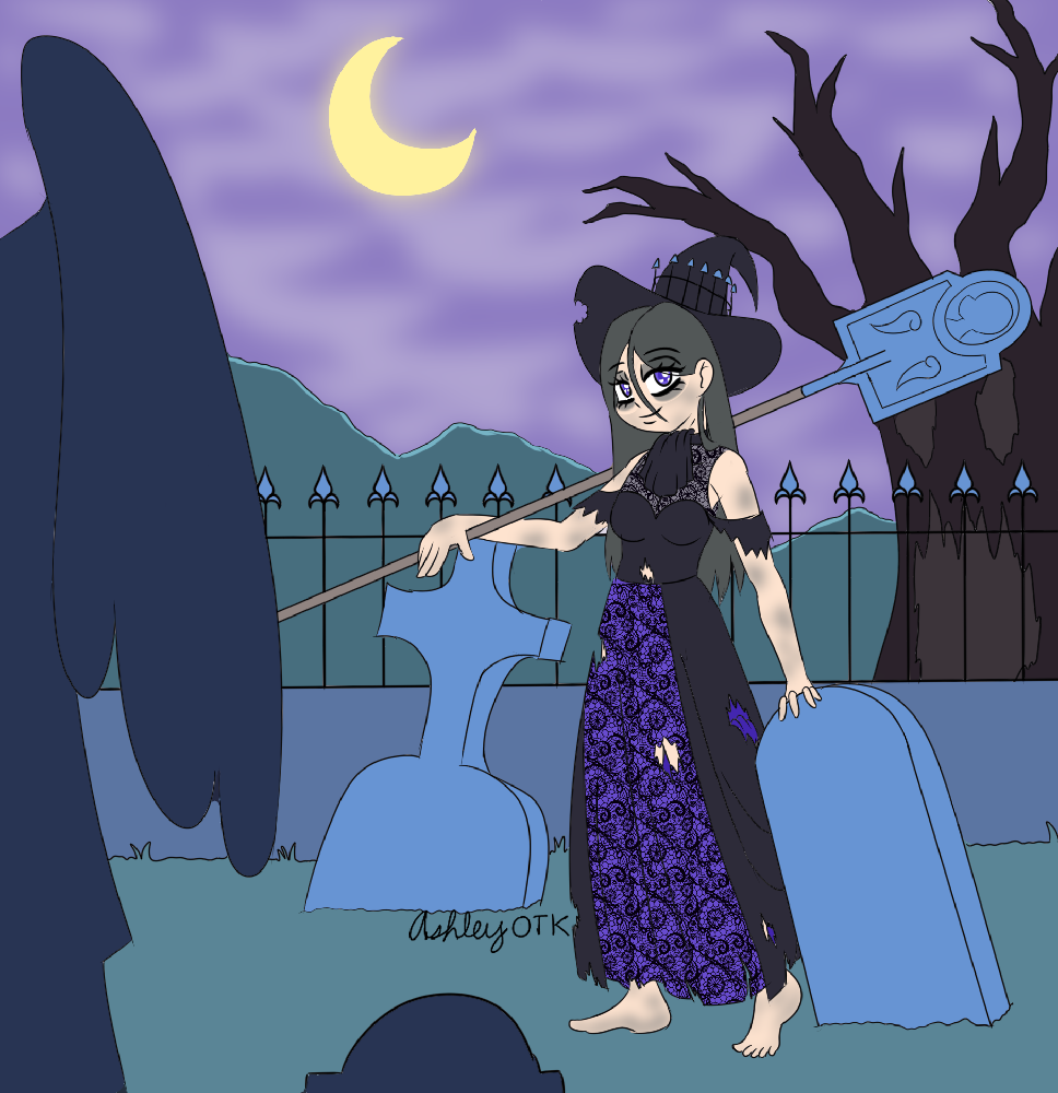 Morgana the Grave Witch by AshleyOTK on DeviantArt